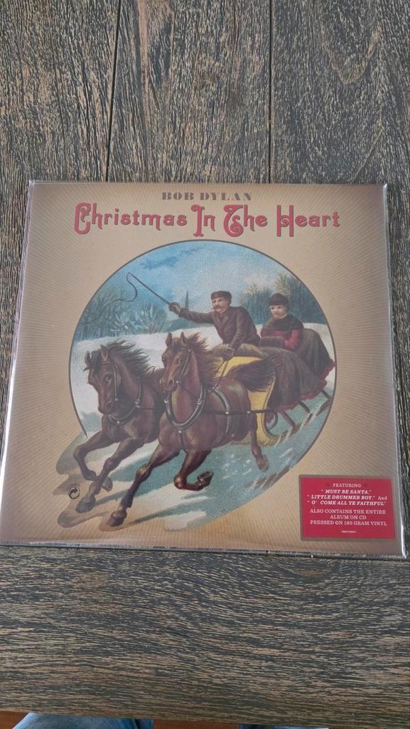 Bob dylan SEALED christmas in the heart vinyl lp ( cd) first, Cd's en Dvd's, Vinyl | Pop, Nieuw in verpakking, 1960 tot 1980, 12 inch