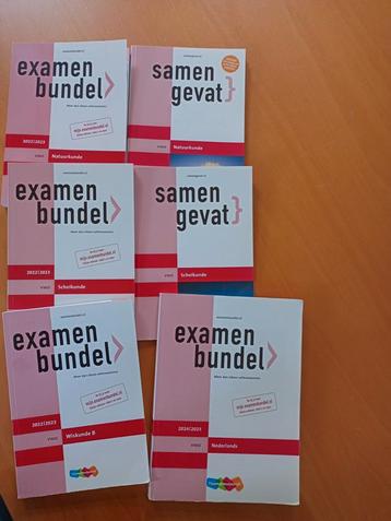 Examen bundels VWO diverse beschikbaar voor biedingen