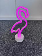 Flamingo neon lamp, Ophalen, Zo goed als nieuw, Lamp