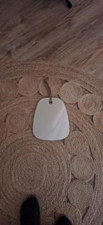 Minimalistische spiegel met touw, Minder dan 50 cm, Ophalen of Verzenden, Zo goed als nieuw, Minder dan 100 cm