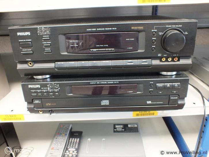 Online Veiling: Cd wisselaar plus tuner, Audio, Tv en Foto, Cd-spelers, Gebruikt