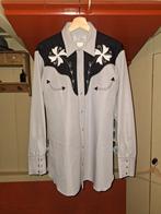 Vintage western shirt L, Kleding | Heren, Overhemden, Gedragen, Ophalen of Verzenden