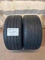 2x 255-40-18 - Michelin Pilot Sport 4 - Zomerbanden, Ophalen, 18 inch, Gebruikt, 255 mm