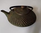 Japanse gietijzeren theepot, Ophalen