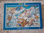 King Puzzel Winter - 1000 stukjes., Ophalen of Verzenden, 500 t/m 1500 stukjes, Zo goed als nieuw, Legpuzzel