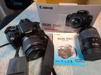 Canon EOS 350D  met 2 standaard lenzen, Ophalen, Gebruikt, Spiegelreflex, Canon