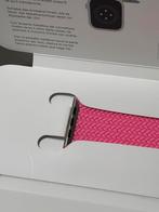 Apple watch 45mm Flamingo Braided Solo Loop size 7, Apple.info, Bandje, Apple, Apple watch 45mm