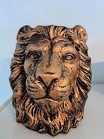 Leeuwenkop bloempot, Rond, Nieuw, Ophalen of Verzenden, Aardewerk