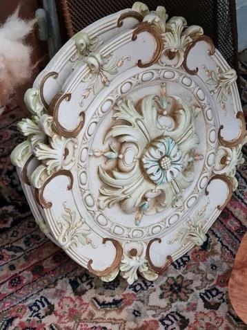 Brocante 2 Sierornamenten ROZET beschikbaar voor biedingen