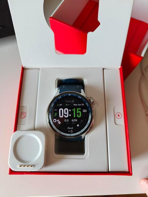 Oneplus watch 2 Nordic blue, Sieraden, Tassen en Uiterlijk, Smartwatches, Zo goed als nieuw, Android, Blauw, Afstand, Calorieverbanding