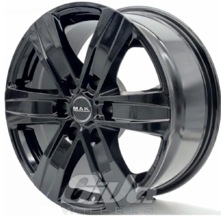 5x Velgen voor nissan navara, Auto-onderdelen, Banden en Velgen, Velg(en), 18 inch, Ophalen