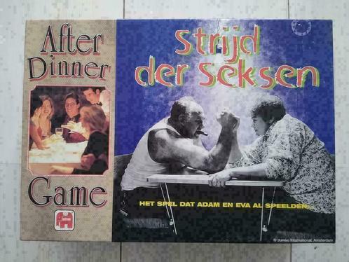 Bordspel: Jumbo After Dinner Game - Strijd der seksen 18+, Hobby en Vrije tijd, Gezelschapsspellen | Bordspellen, Zo goed als nieuw