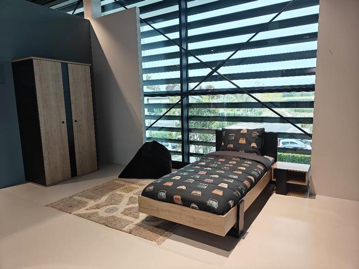 Gami Duplex Tienerkamer, Kinderen en Baby's, Kinderkamer | Bedden, Zo goed als nieuw, 180 cm of meer, 85 tot 100 cm, Lattenbodem