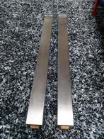 2 poten onder tafel/bureau 74 cm hoog, Huis en Inrichting, Tafelonderdelen, Ophalen, Tafelpoot, Minder dan 50 cm, Gebruikt