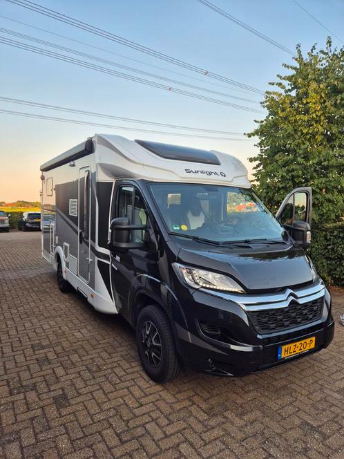 Sunlight T67S  TV automatisch schotel BJ 2023 KM 35000, Caravans en Kamperen, Campers, Bedrijf, tot en met 4, Half-integraal, Sunlight