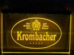Led Lichtbord KROMBACHER 3d neon look, Verzamelen, Biermerken, Ophalen of Verzenden, Nieuw, Reclamebord, Plaat of Schild, Overige merken