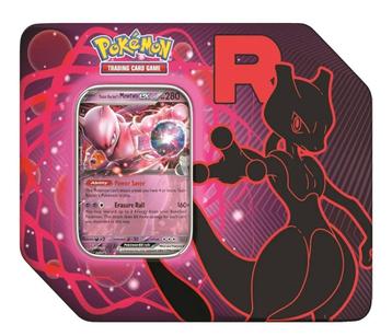 Team rocket "Mewto EX" tin (US) beschikbaar voor biedingen