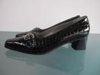 GRATIS VERZENDEN | ALEXANDRIA nieuwe croco zwarte pumps 36, Kleding | Dames, Alexandria, Pumps, Verzenden, Zwart