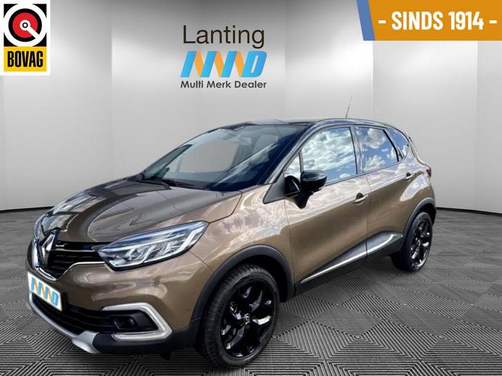 Renault Captur 0.9 TCe Edition One cruise, airco, leer, Auto's, Renault, Bedrijf, Te koop, Captur, ABS, Achteruitrijcamera, Airbags