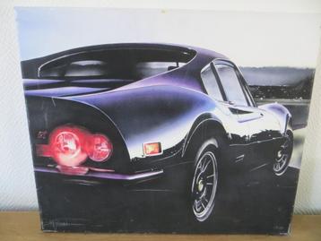 Kunstwerk van Hans Baakman: Dino 206 GT / 246 GT (008/250) beschikbaar voor biedingen