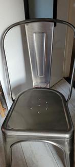 Metalen stoeltje, Huis en Inrichting, Ophalen of Verzenden, Zwart, Eén