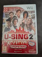 U-Sing 2 Popstars Edition - Wii, Muziek, Gebruikt, Ophalen of Verzenden, 3 spelers of meer