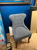Rivièra Maison blauwe stoel, Huis en Inrichting, Stoelen, Ophalen, Blauw, Zo goed als nieuw, Eén