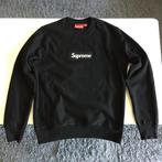 Zwarte supreme box logo crewneck 18fw trui hoodie, Nieuw, Ophalen of Verzenden