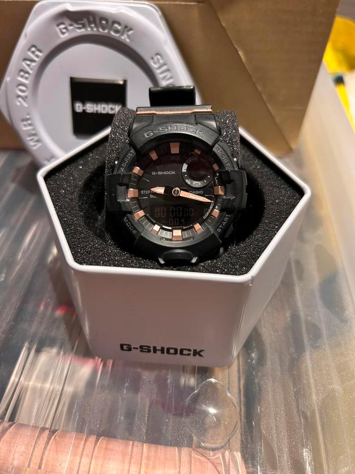 Casio G-shock horloge, Sieraden, Tassen en Uiterlijk, Sporthorloges, Zo goed als nieuw, Android, Zwart, Waterdicht, Ophalen of Verzenden