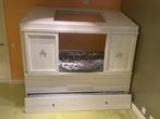 Super leuk kinderbed, Ophalen, 100 cm, Eenpersoons, Wit