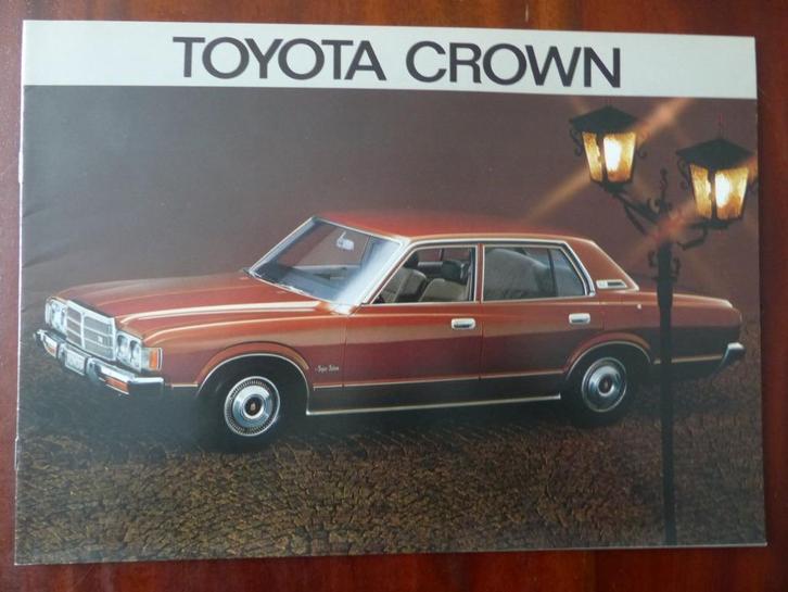 Toyota Crown 1978 brochure, Boeken, Auto's | Folders en Tijdschriften, Zo goed als nieuw, Toyota, Verzenden