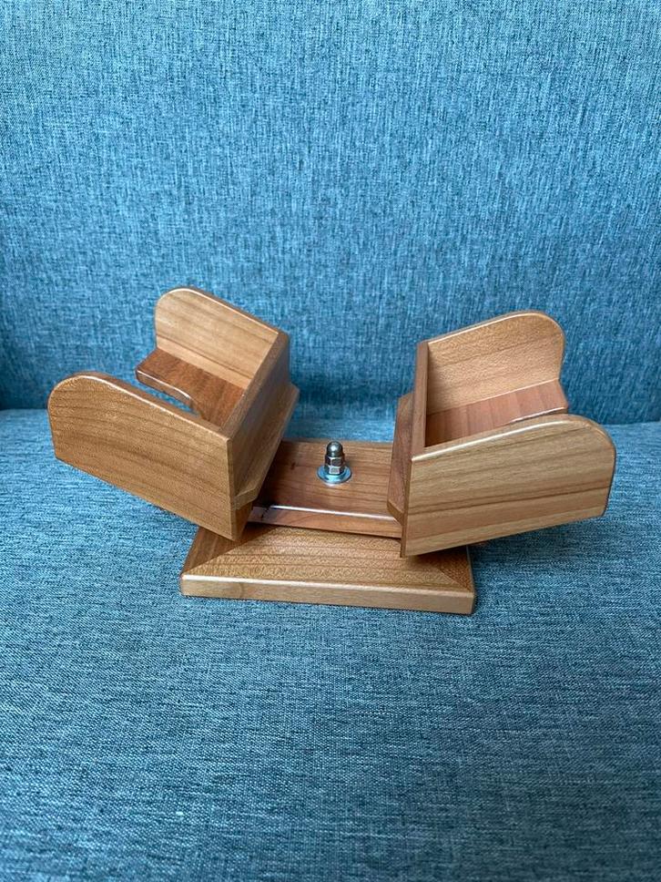 Houten draaiende kaartenhouder, Hobby en Vrije tijd, Gezelschapsspellen | Kaartspellen, Nieuw, Ophalen of Verzenden