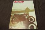 Yamaha RD250 verkoop folder brochure  RD 250, Motoren, Ophalen of Verzenden, Yamaha