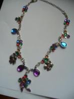VINTAGE KETTING MET PRACHTIGE KLEUREN, Verzenden, Overige materialen, Ketting