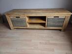 Tv meubel, Ophalen, 150 tot 200 cm, Minder dan 100 cm, Grenenhout