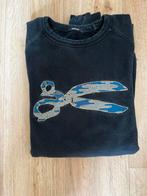 Denham trui / sweatshirt: zwart / maat: S, Zwart, Ophalen of Verzenden, Zo goed als nieuw, Maat 46 (S) of kleiner