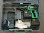 Hitachi Hikoki Ac-cu 24 volt klopboormachine DH24-DV, Ophalen of Verzenden, Gebruikt, Boormachine, Variabele snelheid