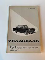 Vraagbaak - Opel Olympia Rekord 1200-1500-1700 - Olyslager, Ophalen of Verzenden