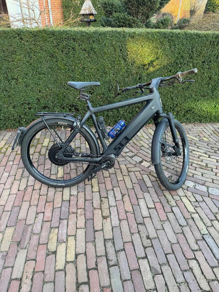 Stromer ST3 Pinion sport . Black Matt  uit 2024., Fietsen en Brommers, Elektrische fietsen, Zo goed als nieuw, Stromer, 59 cm of meer