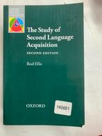 DEC THE STUDY OF SECOND LANGUAGE ACQUISITION, Gelezen, Ophalen of Verzenden, Rod Ellis