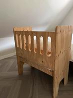 Houten cosleeper (matrasje mag gratis mee!) 40x80 matrasmaat, Kinderen en Baby's, Babywiegjes en Ledikanten, Ophalen, Gebruikt