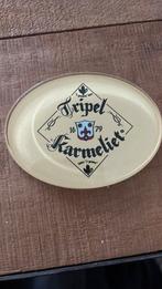 Tap lens tripel karmeliet ovaal, Ophalen of Verzenden, Nieuw, Reclamebord, Plaat of Schild, Overige merken