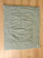 Koeka boxkleed groen grijs wafel badstof, Kinderen en Baby's, Boxen, Ophalen of Verzenden, Nieuw, Boxkleed