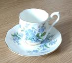 vintage kop en schotel Royal Albert, Forget me not, volgnr26, Antiek en Kunst, Ophalen of Verzenden