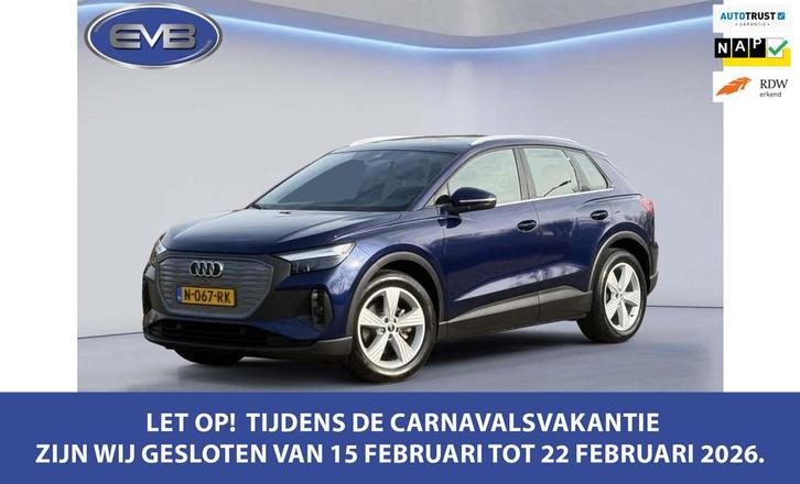 Audi Q4 e-tron 35 AUTOMAAT Edition, camera, navarra bleu, st, Auto's, Audi, Bedrijf, Te koop, Q4 e-tron, ABS, Achteruitrijcamera