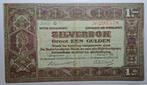 1 Gld Zilverbon 1920 (Serie: G 204578) PL3A (Conditie: ZF), Postzegels en Munten, Bankbiljetten | Nederland, Los biljet, 1 gulden