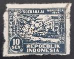Indonesie 1946 - ZBL 29A - 1 jaar revolutie, Ophalen of Verzenden, Gestempeld, Zuidoost-Azië