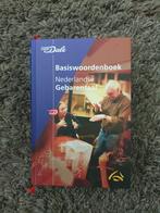 Van Dale Basiswoordenboek Nederlandse Gebarentaal, Boeken, Van Dale, Ophalen of Verzenden, Zo goed als nieuw, Nederlands