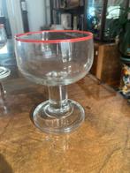 6 retro ijs- fruit coupes, Ophalen of Verzenden, Zo goed als nieuw