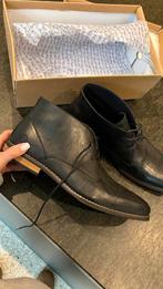 Bullboxer leren schoenen maat 44, Ophalen of Verzenden, Zo goed als nieuw, Zwart, Veterschoenen
